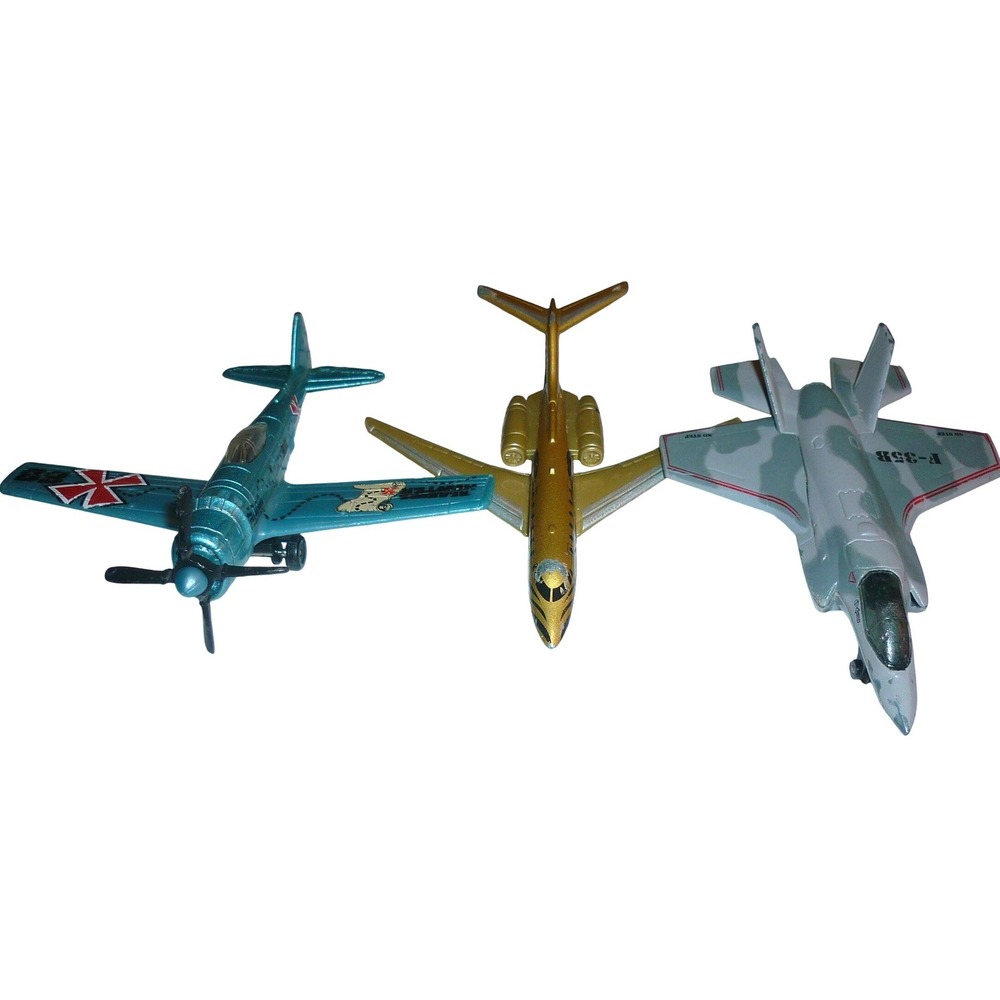 Lot of 3 Matchbox Diecast Plane F-35B Lightning II Cessna Citation X F4U Corsair